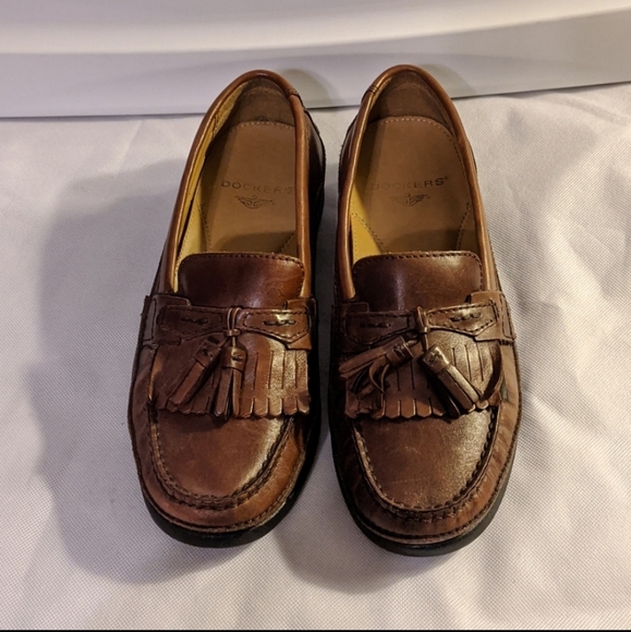 Dockers  "Sinclair" Leather Kiltie Tassel Loafers - Picture 1 of 9